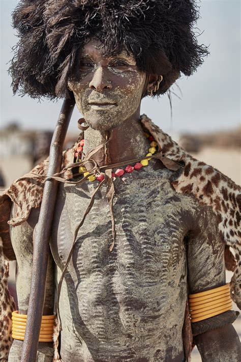 RM DRX5BA A Mursi Tribe Village, The Omo Valley, Ethiopia. . Nude african tribe